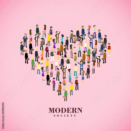 modern society concept