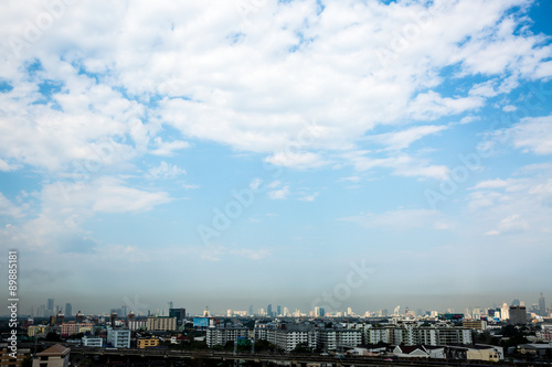 Aerial Views in Bangkok Thailand
