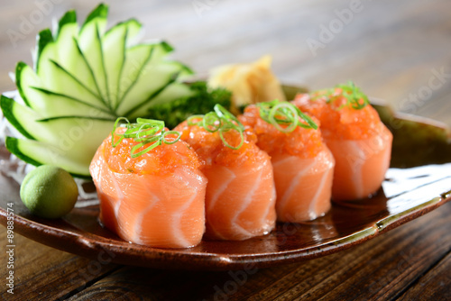 Salmon Joe sushi