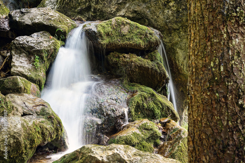 Wasserfall Gebirgsfluss