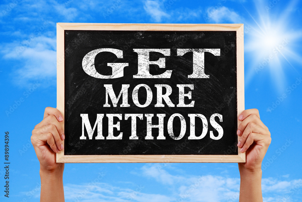 Get More Methods Get More Methods