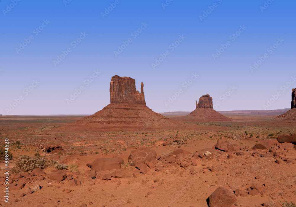 Monument Vallet on Navajo tribal lands of Arizona and Utah USA
