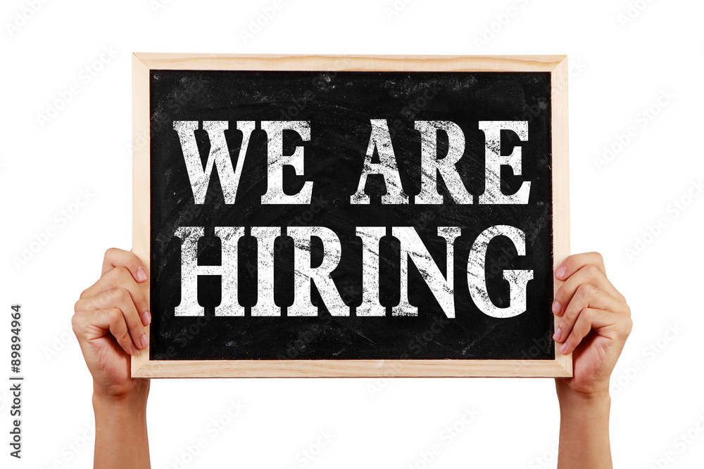We Are Hiring