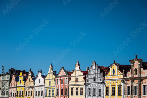 Colorful houses inTelc photo