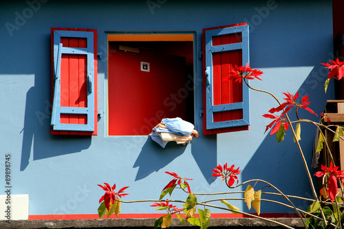 case créole, île de la Réunion photo