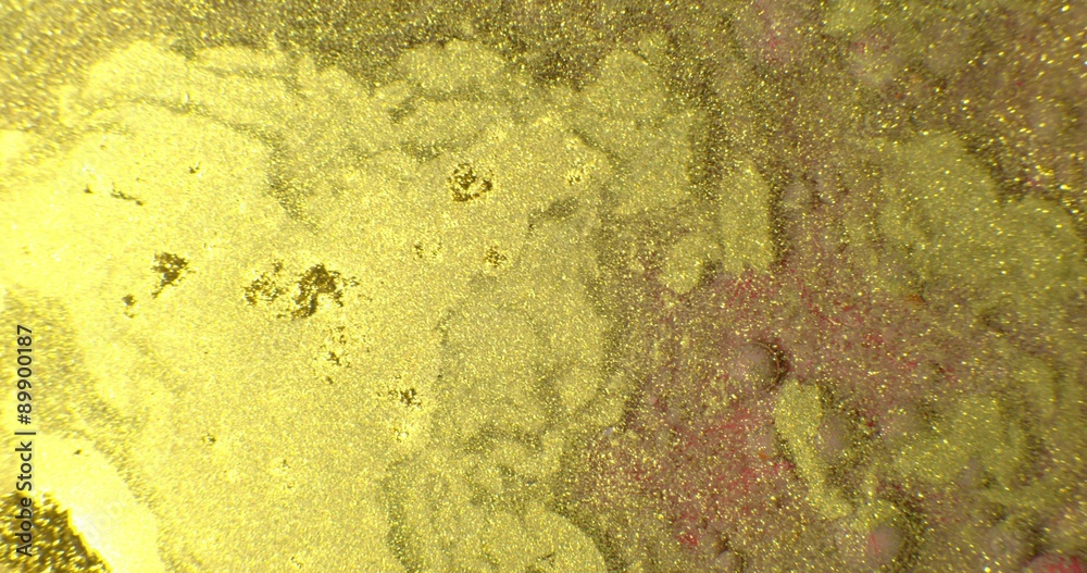 custom made wallpaper toronto digitalColor drops floating in oil and water over a colorful underground with oil painting effect. Shot on RED