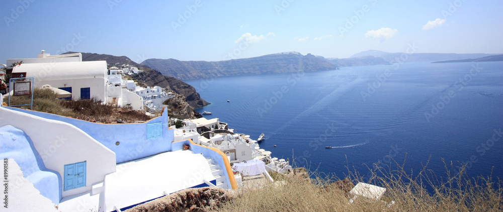 Naklejka premium Santorini