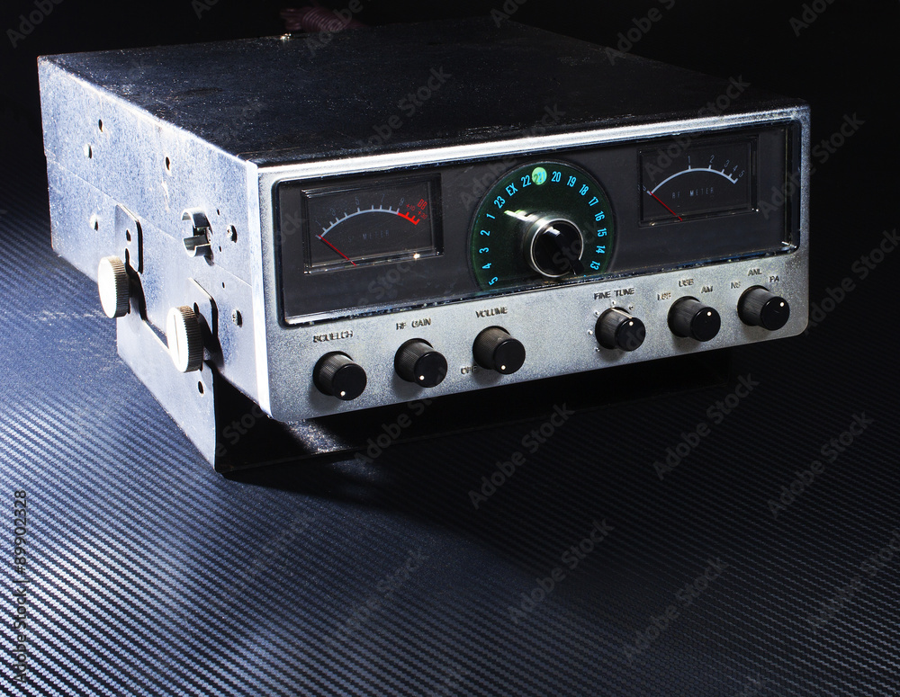 Obraz premium Old two way radio