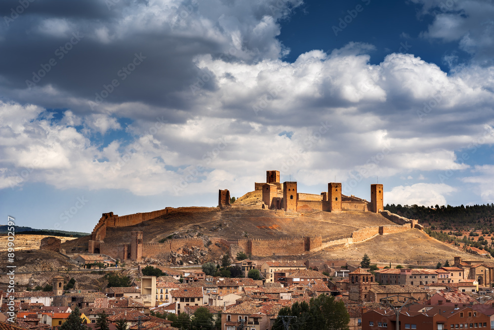 Molina de Aragon castle,spain