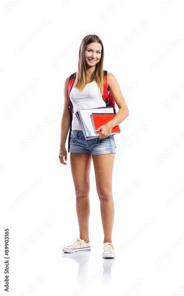 Beautiful young girl Beautiful young girl