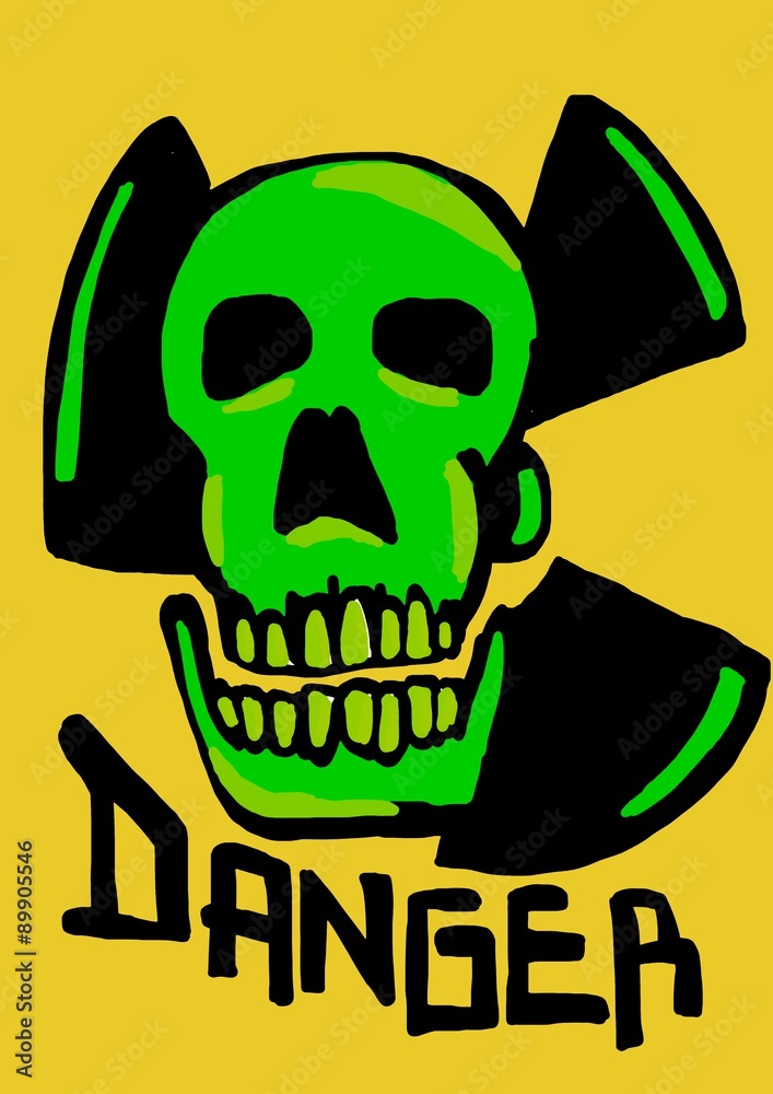 Danger skull