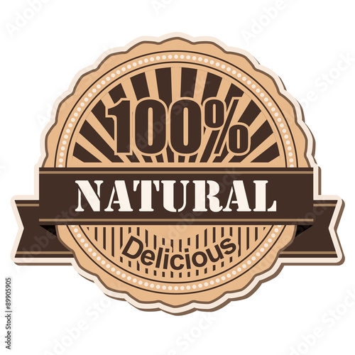 label Natural