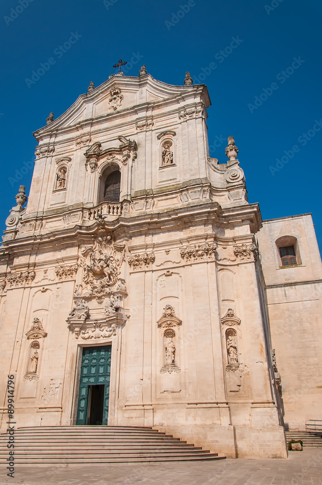 Church of St. Martino. Martina Franca. Puglia. Italy