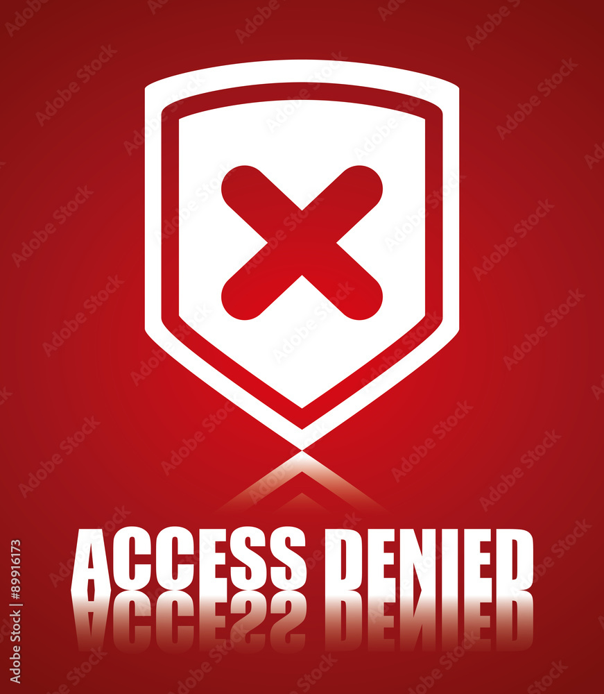 Obraz premium Security system design.