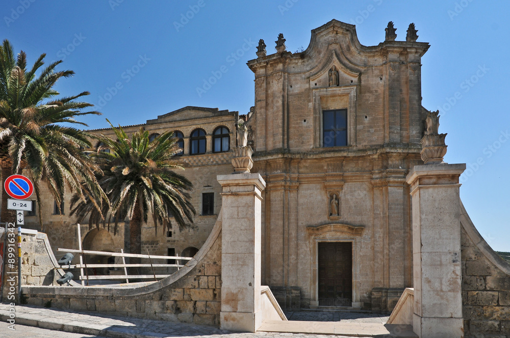 Obraz premium Le chiese di Matera - Basilicata