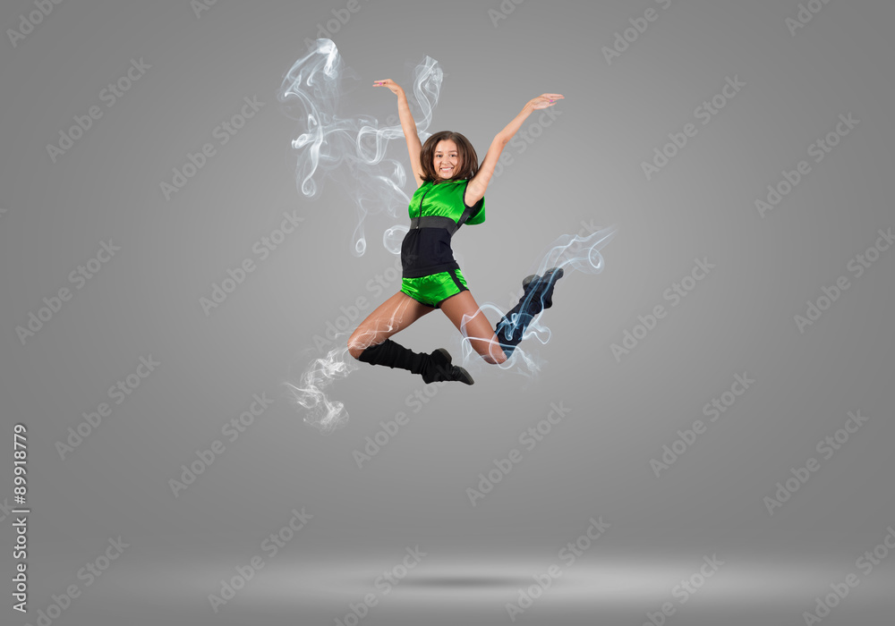 Cheerleader girl Cheerleader girl