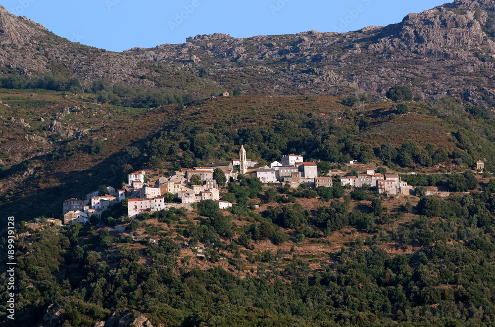 Lento village du Nebbio en Corse
