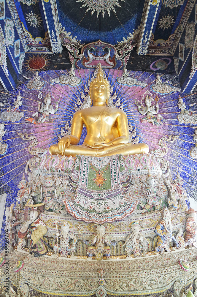 Buddha statue in Thai church