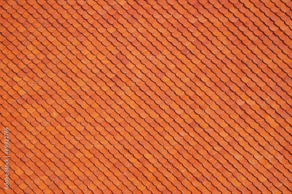 Red tiled roof