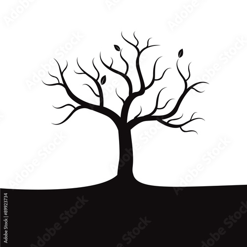 Black vector tree © topor