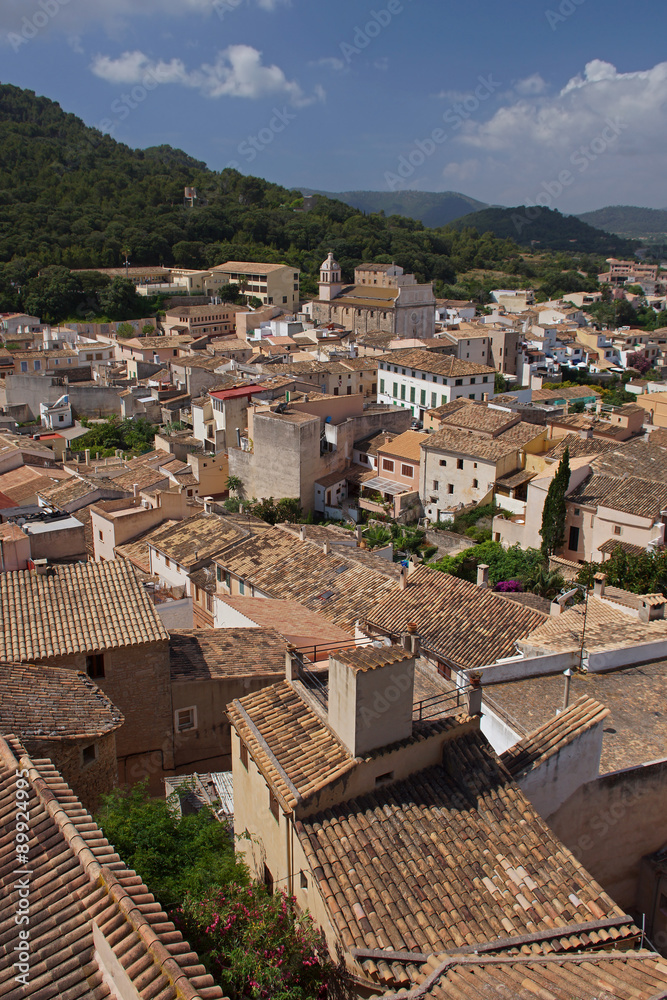 Panoramic view of Capdepera - Majorca