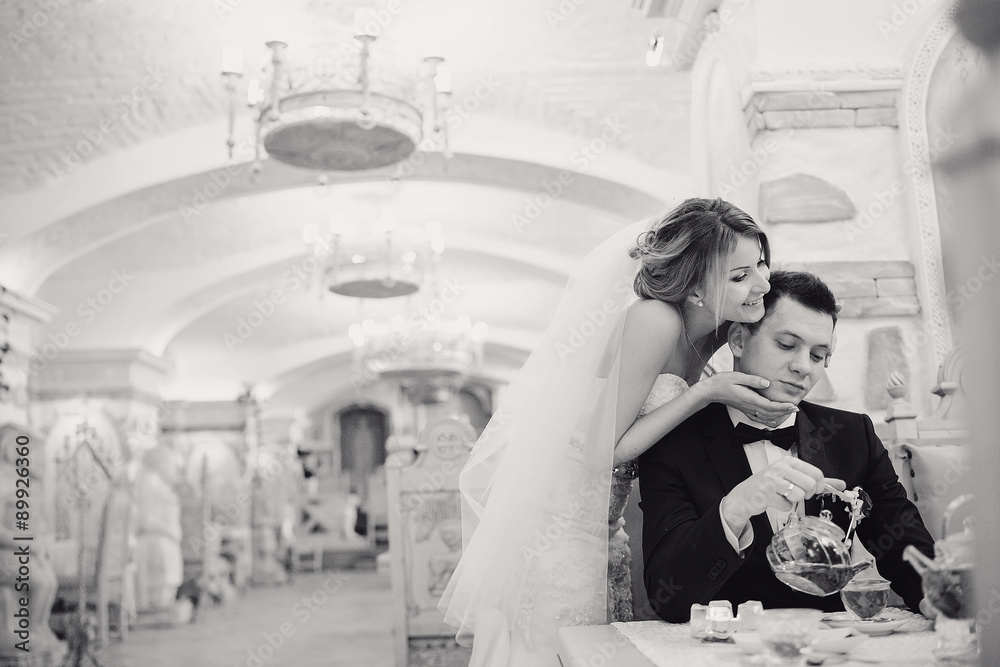 Naklejka premium wedding autmn
