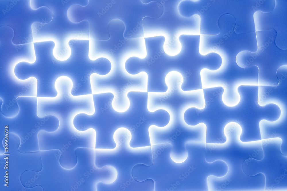 Background of large shining puzzles Background of large shining puzzles
