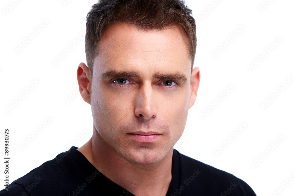 Fototapeta premium Man face.