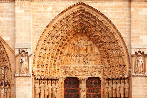 Detail of Notre Dame, Paris