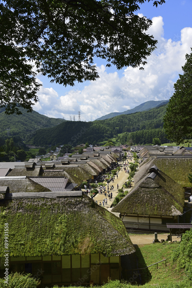 大内宿/Ouchi inn Japan's old town in Fukushima. 大内宿/Ouchi inn Japan's old town in Fukushima.