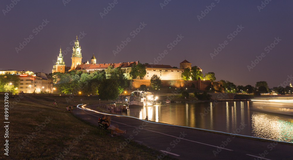 Fototapeta premium Kraków (Cracow) - Wawel Castle