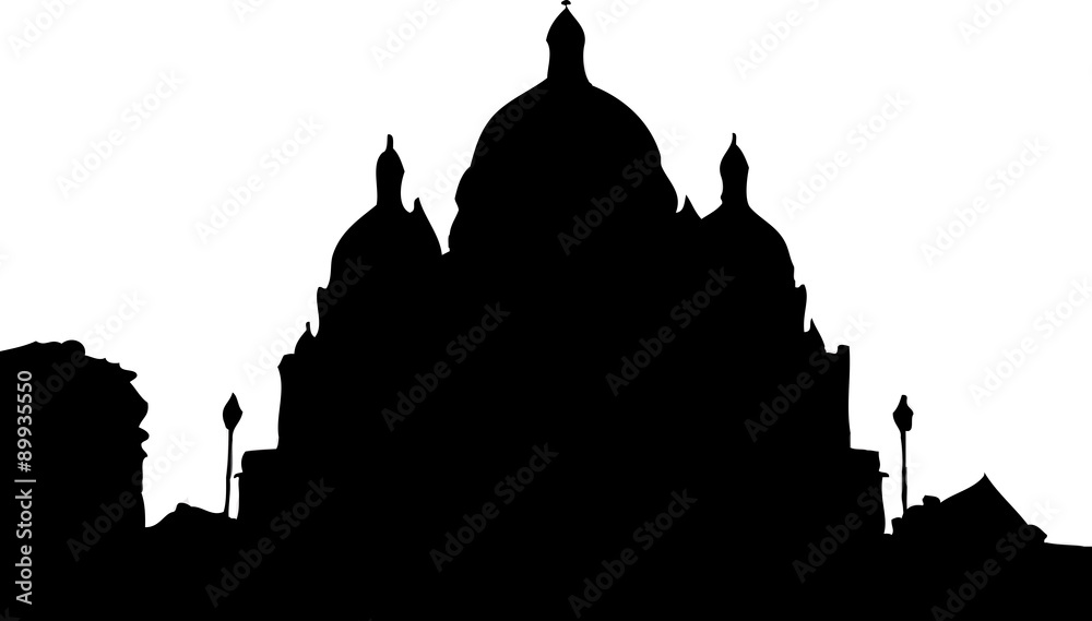 basilica del sagrado corazon en paris
