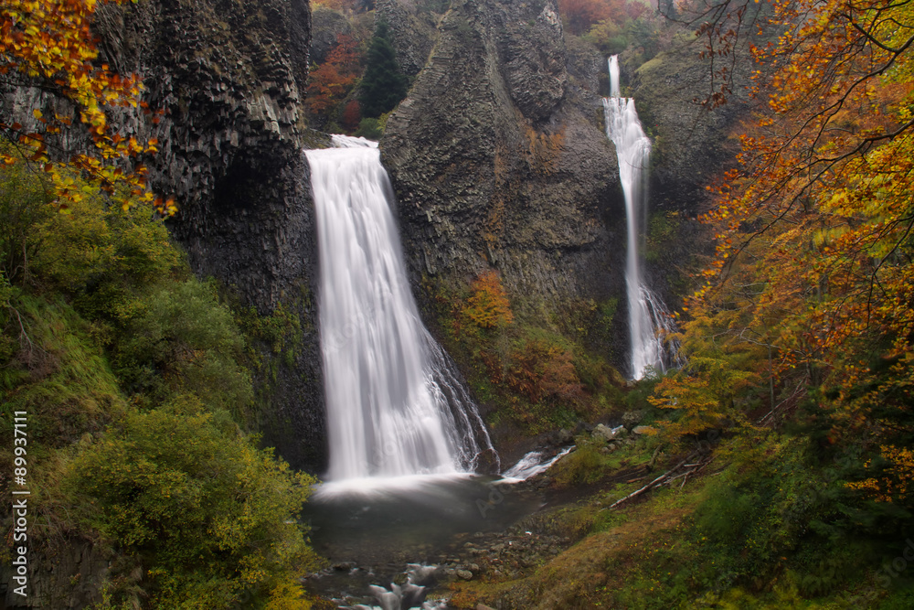Fototapeta premium Falls of RAY PIC. France. Ardèche.