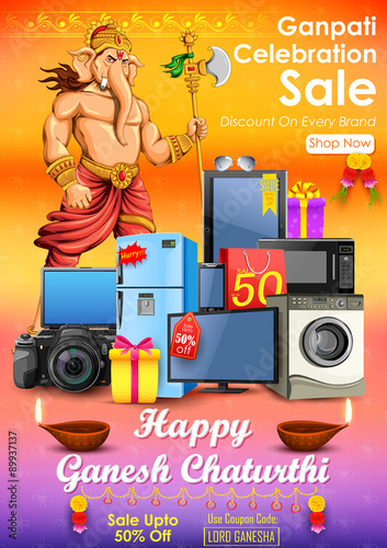 Happy Ganesh Chaturthi sale offer
