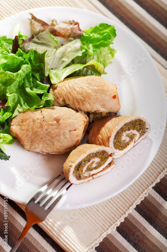 Turkey roulade