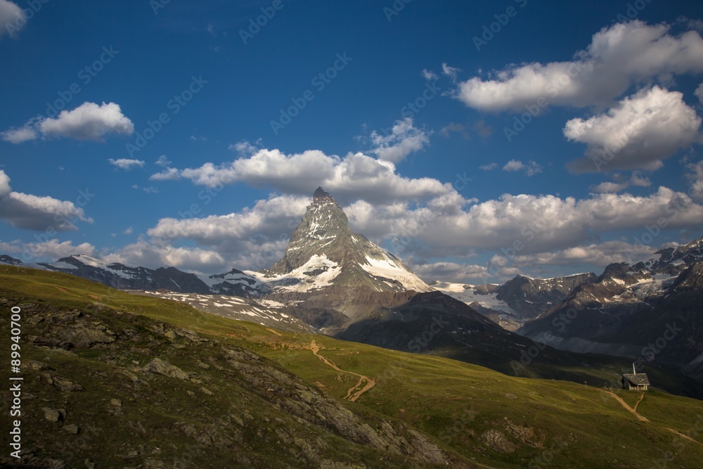 Swiss beauty, under breathtaking Matterhorn