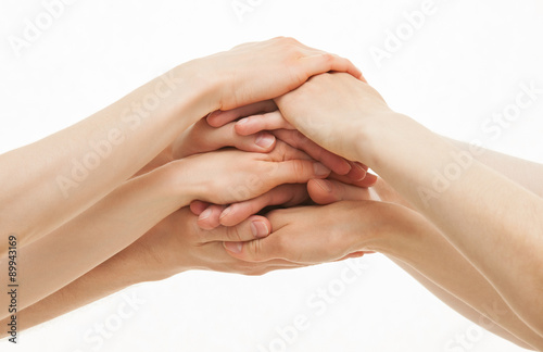 Wallpaper Mural Hands group Torontodigital.ca