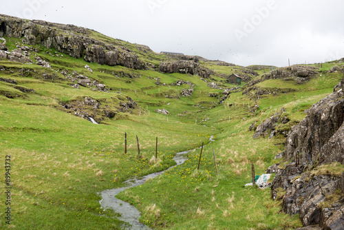 Landscape on the Faroe Islands