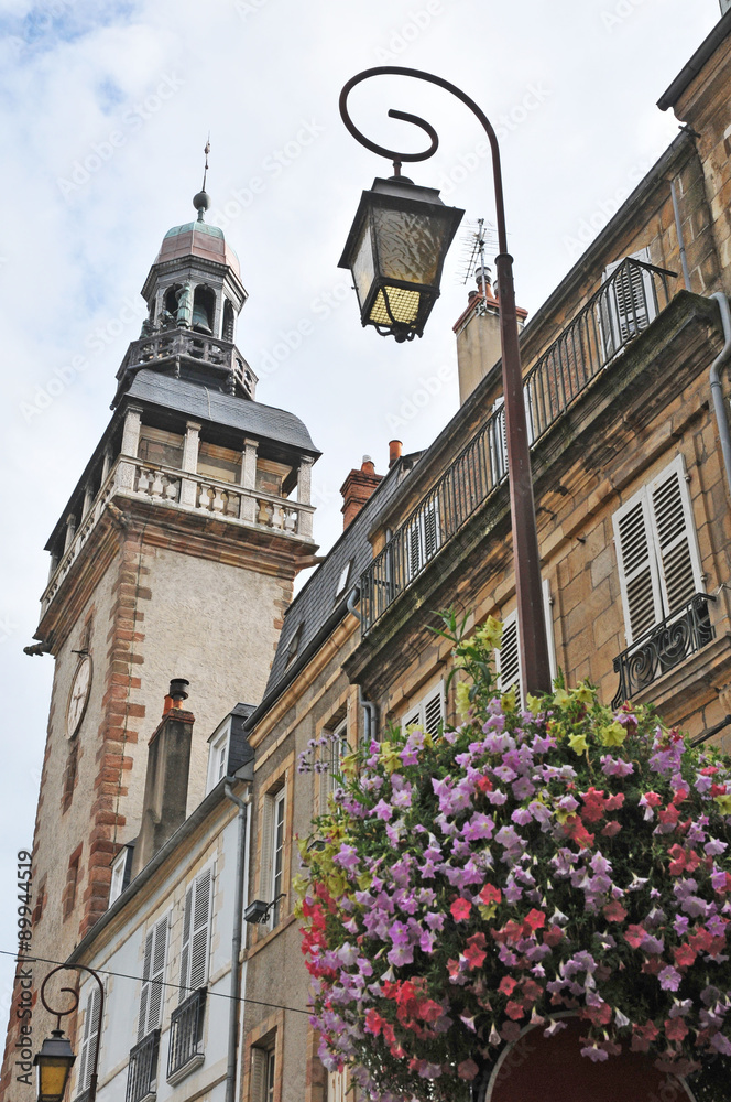 Moulins, la torre civica - Alvernia, Francia Moulins, la torre civica - Alvernia, Francia