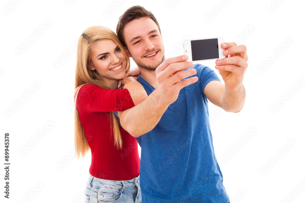 Young beautiful couple Young beautiful couple