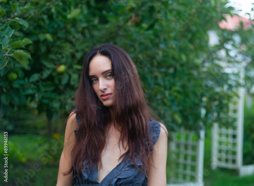 Sensual girl portrait