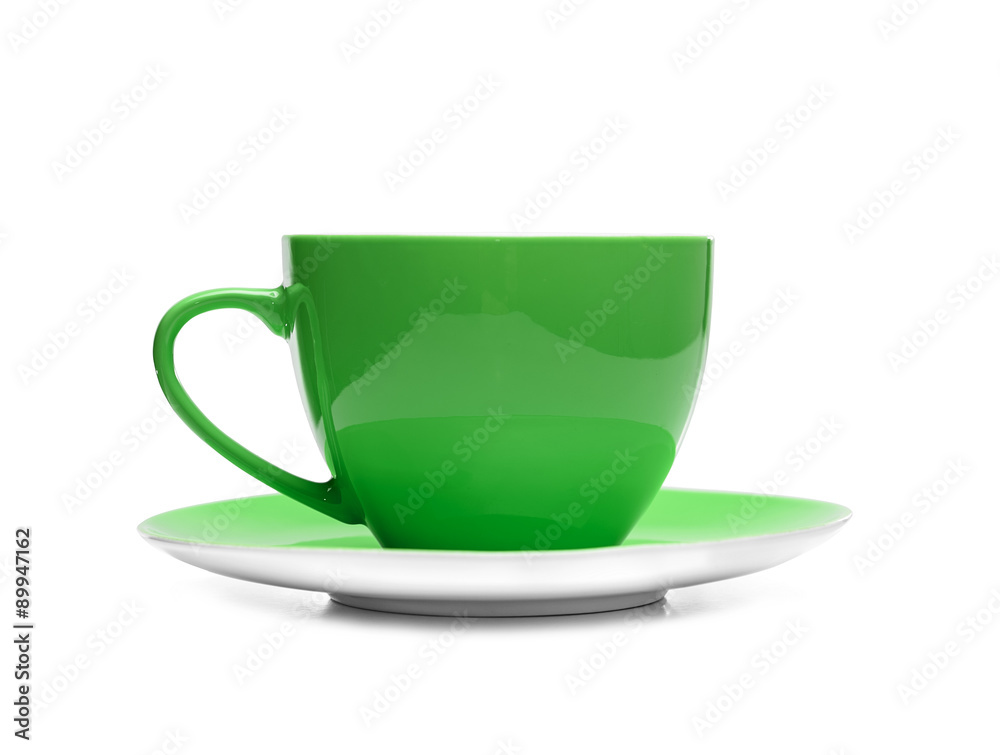 Green cup. Green cup.