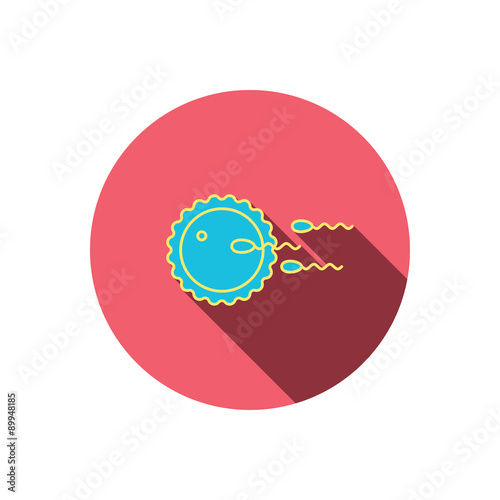 Family planning icon. Fertilization sign.