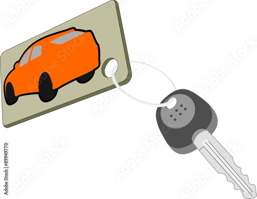 key of  car