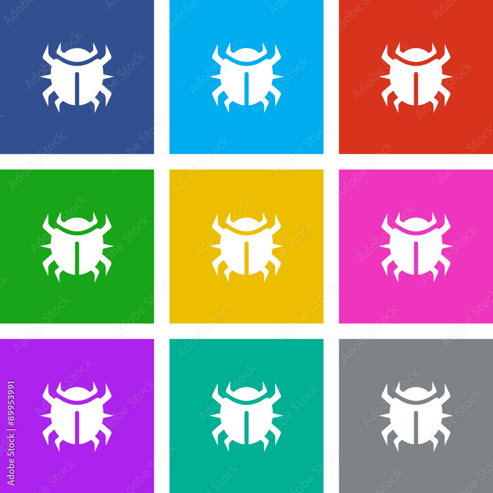 Obraz premium App Icon Metro Style - 9 Colors