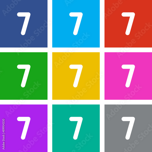 App Icon Metro Style - 9 Colors