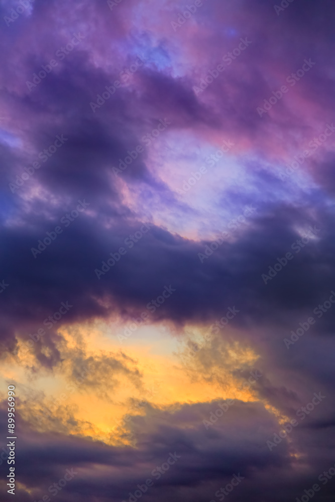 Colorful Cloudy Sky