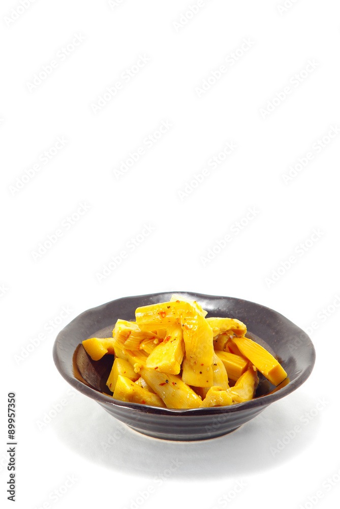 竹の子の煮物 縦位置 竹の子の煮物 縦位置