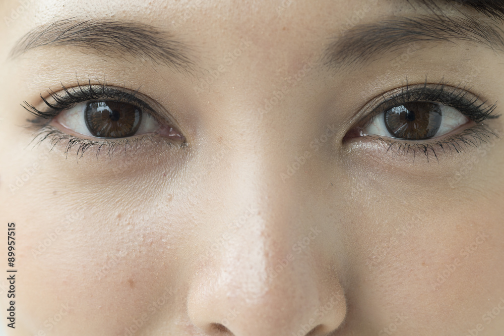 Fototapeta premium Eye of beautiful oriental woman