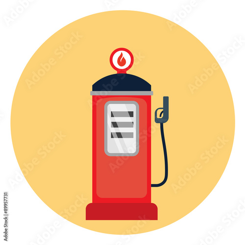 Vector Gas Pump icon